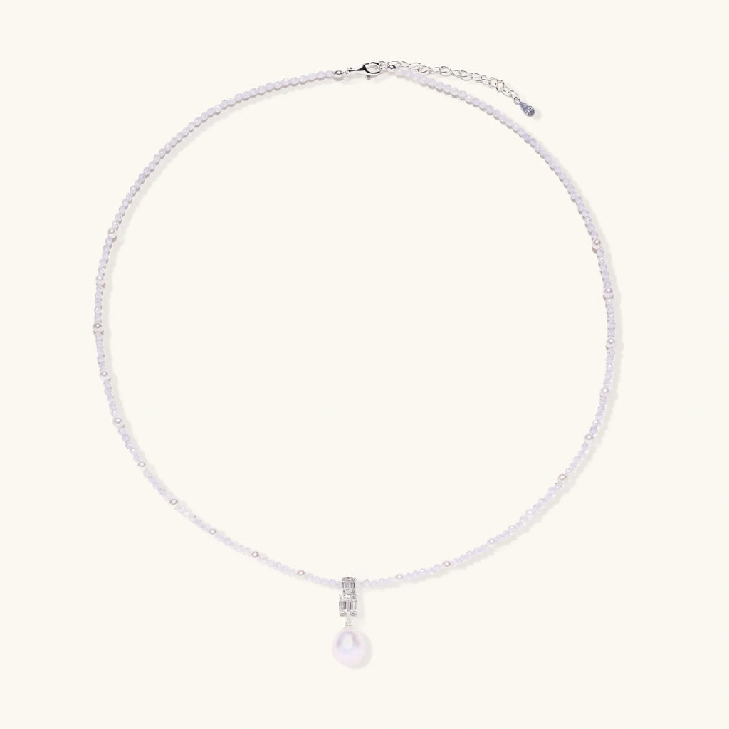 Lavendelträume Perlenkette