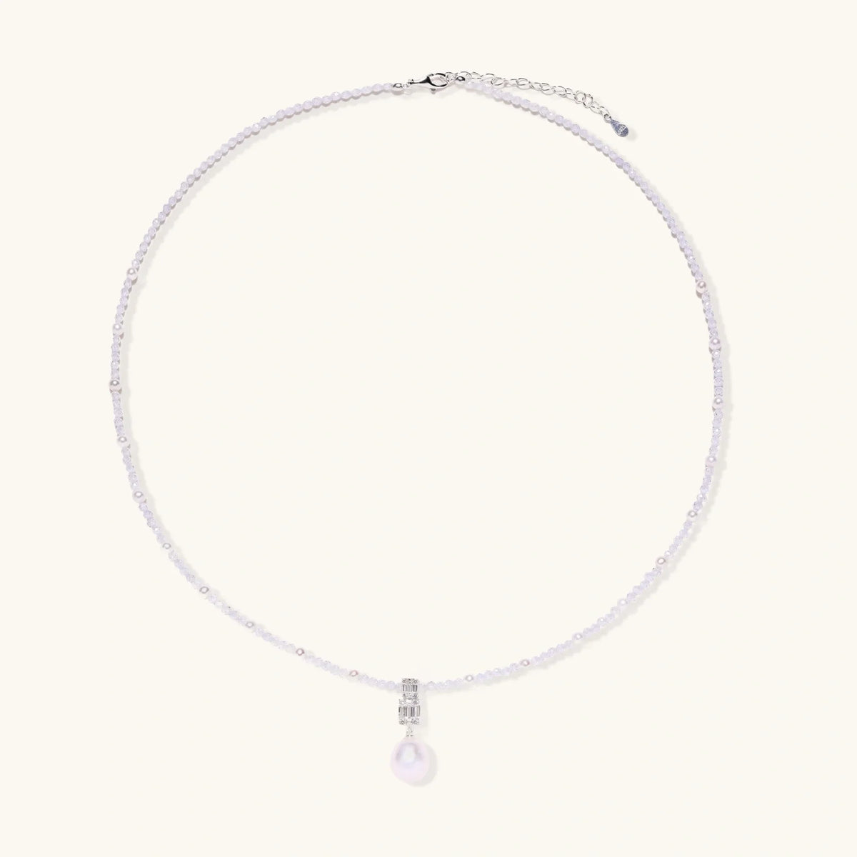 Lavendelträume Perlenkette